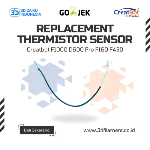 Creatbot F1000 D600 Pro F160 F430 Replacement Thermistor Sensor